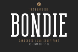 Bondie Slab Serif: A Bold Graphic Design Asset for Modern Branding