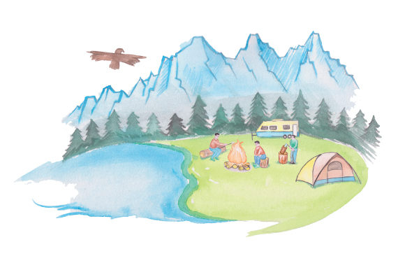 Campsite in Watercolor: A Designer’s Real-World Review