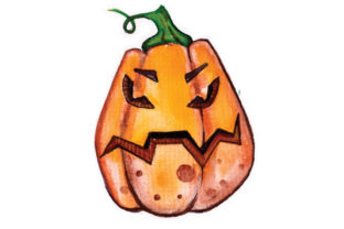 Jack O Lantern in Watercolor: A Designer's Honest Review