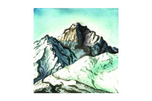 Mountains in Watercolor: A Nature Amp Asset for Authentic Branding