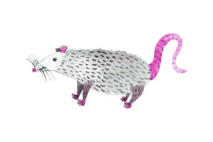 Possum - Watercolor: A Soft Touch for Animal-Inspired Branding