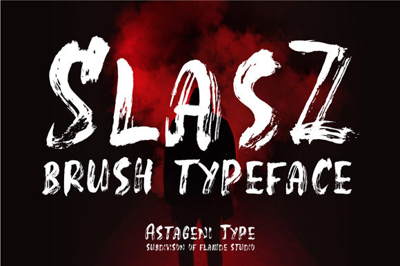 Slasz Brush Display: A Dynamic Design Asset for Local Branding