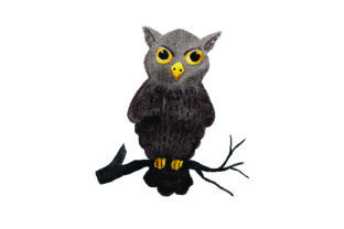 Spooky Owl Watercolor: A Halloween Graphic Design Asset for Memorable Branding