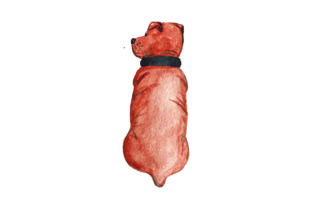 Staffordshire Bull Terrier from Behind - A Versatile Design Asset for Dog Lovers