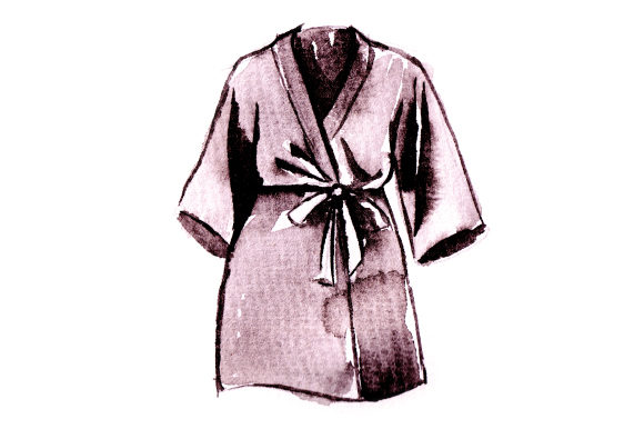 Watercolor Black Wedding Robe Embroidery Design Review