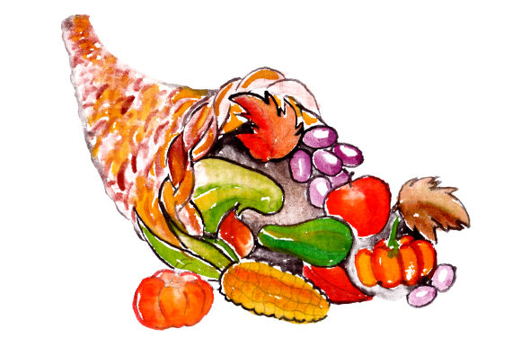 Watercolor Cornucopia Embroidery Design Review