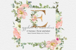 Watercolor Floral Frames and Illustrations