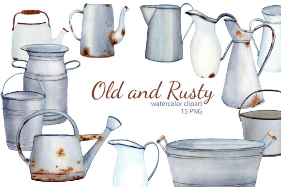 Watercolor Rustic Farmhouse Illustrations: A Design Review for Real Projects